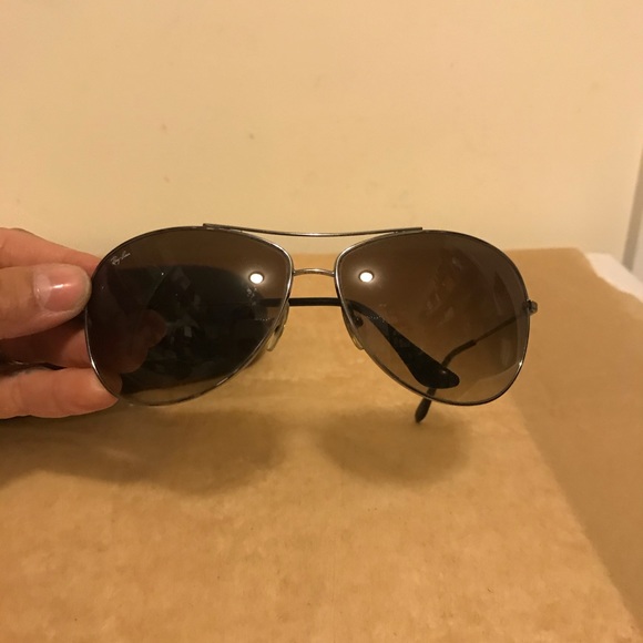 ?% Authentic Ray Ban Brown Aviator sunglasses